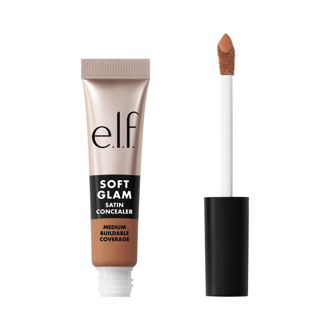 e.l.f. Soft Glam Satin Concealer, Medium Coverage for Blemishes & Under-Eye, Crease-Resistant, Long-Lasting, Vegan & Cruelty-Free, 13 Fair Neutral Halalzen