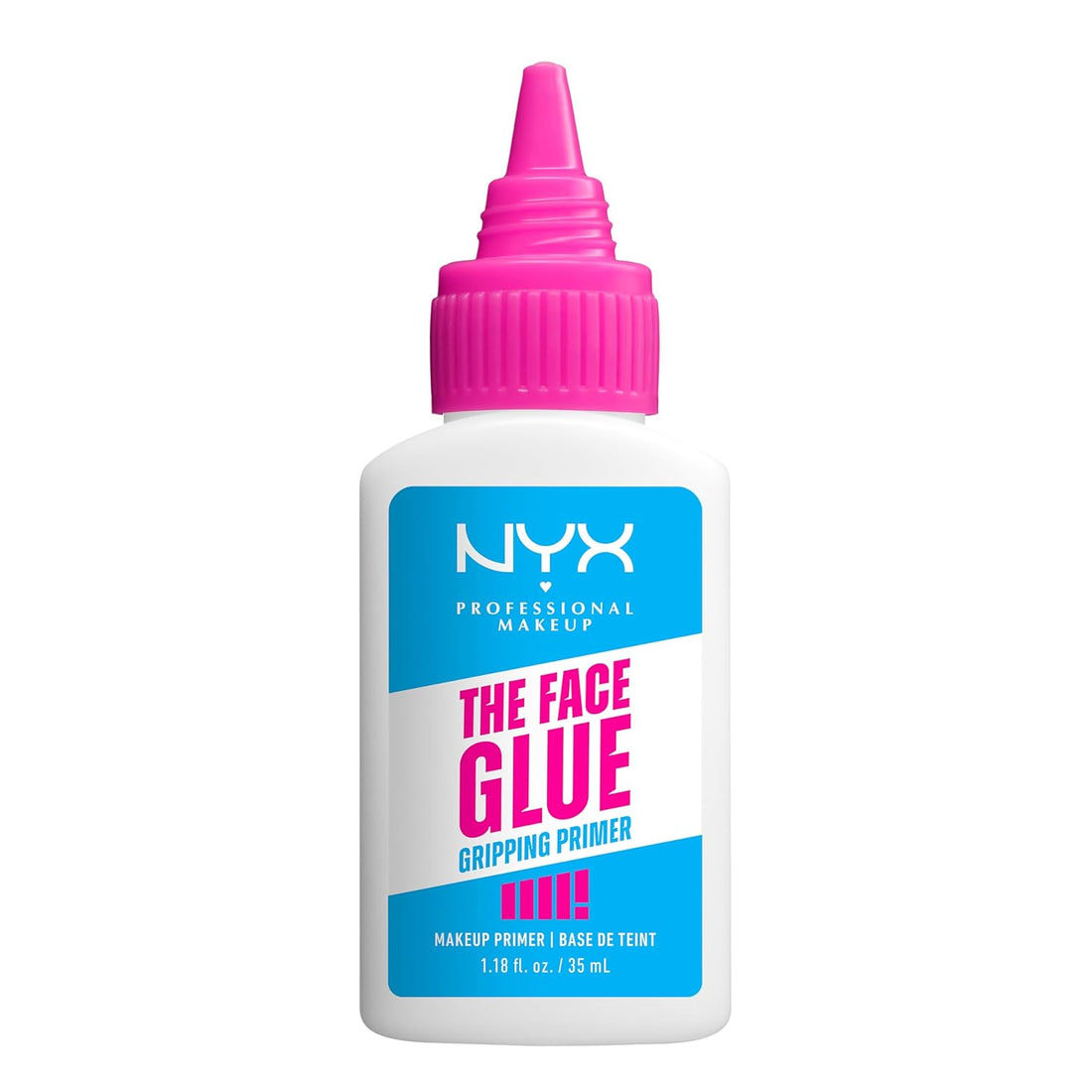 NYX PROFESSIONAL MAKEUP The Face Glue Gripping Primer, Hydrating Makeup Primer with Up To 24HR Wear, Vegan & Cruelty Free Halalzen