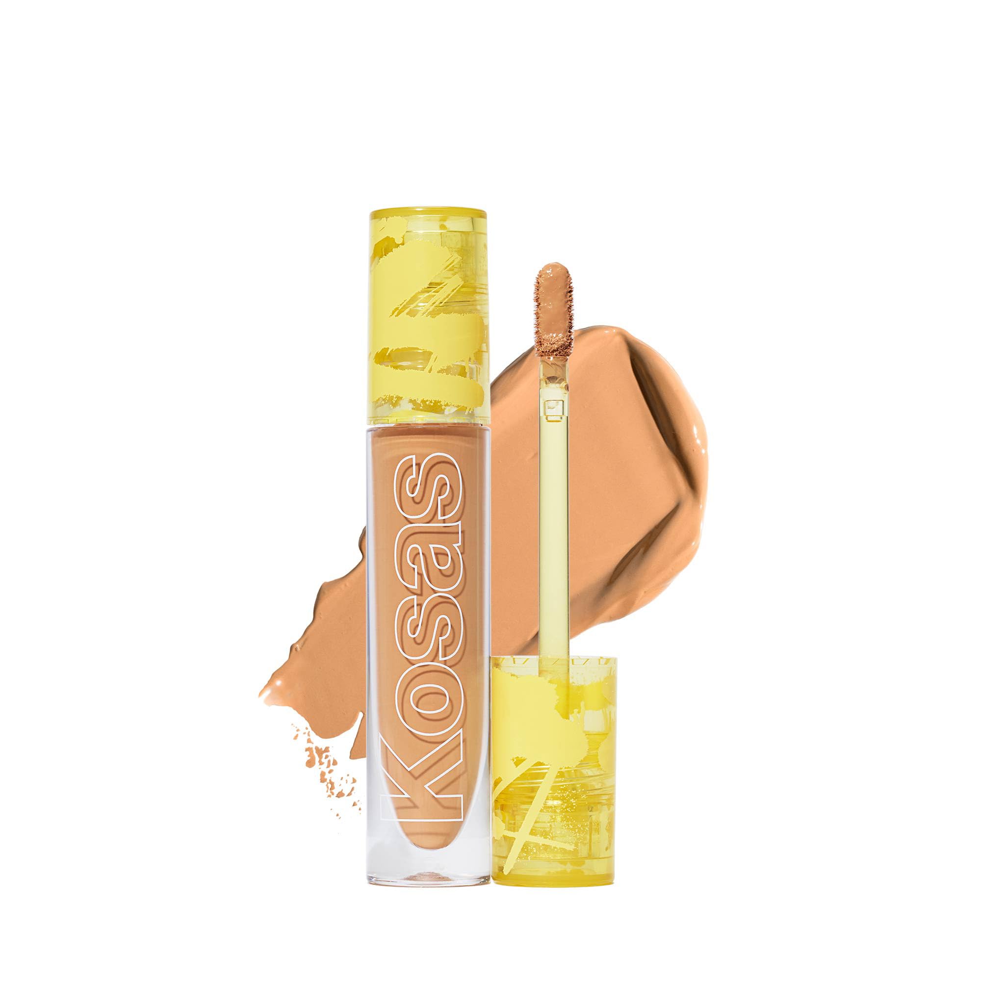 Kosas Revealer Concealer – Medium Coverage Hydrating Under Eye & Face Concealer with Hyaluronic Acid, Tone 03 W