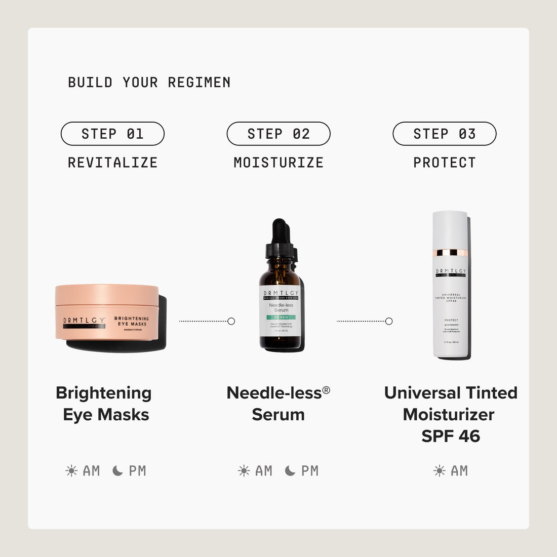 DRMTLGY Universal Tinted Moisturizer SPF 46 – Hydrating Dewy Tinted Sunscreen for Face with Zinc Oxide & Octinoxate – Niacinamide & Hyaluronic Acid – Broad Spectrum Lightweight Daily SPF, 1.7 oz Halalzen