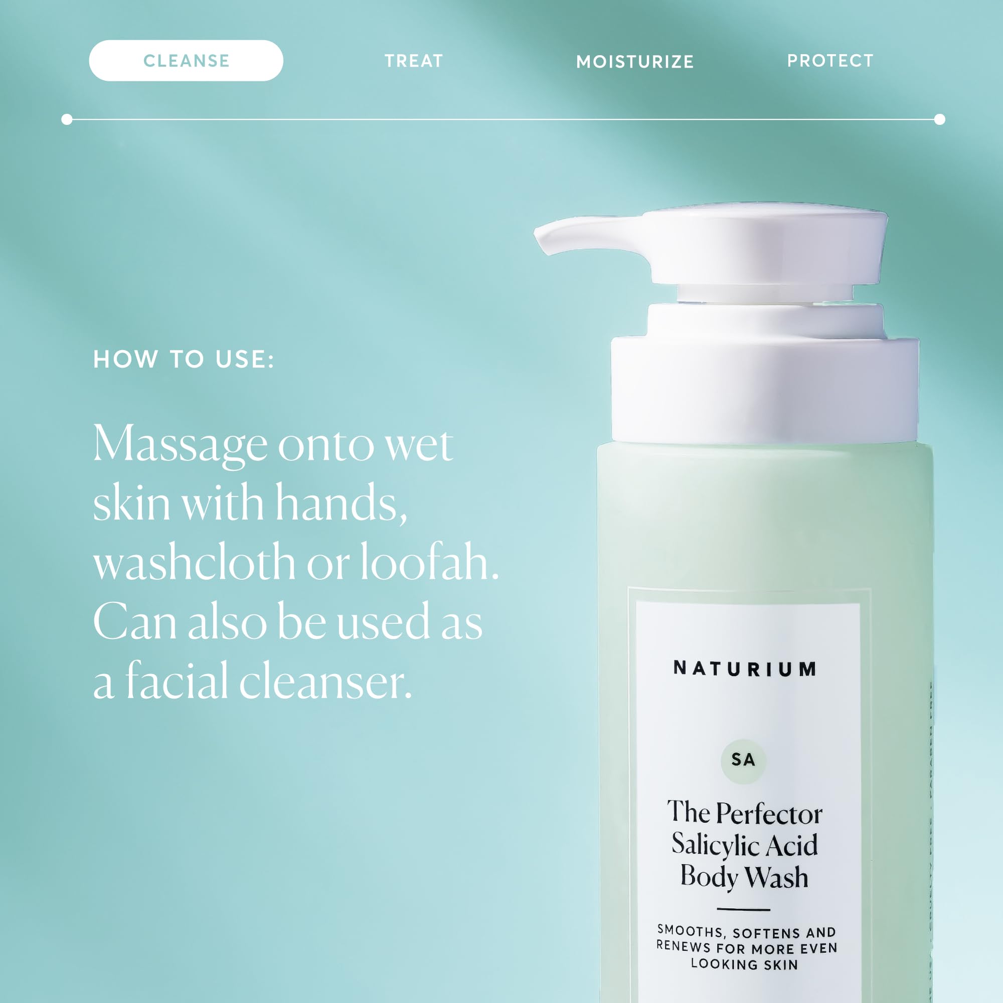 Naturium The Glow Getter Multi-Oil Hydrating Body Wash, Gentle Cleanser, 16.9 oz