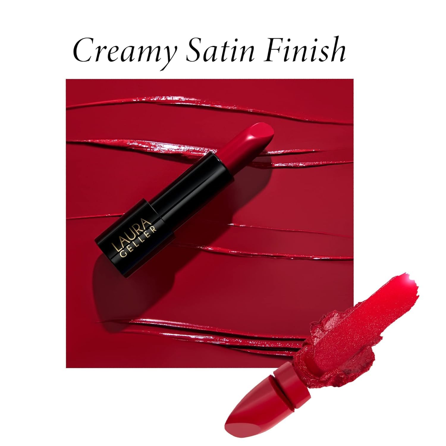LAURA GELLER NEW YORK Modern Classic Lipstick (Novel Neutral) - Long Lasting Lipstick for Ultra-Rich Colour and a Luxurious, Lightweight Feel - Anti-Feathering Cream Finish Halalzen