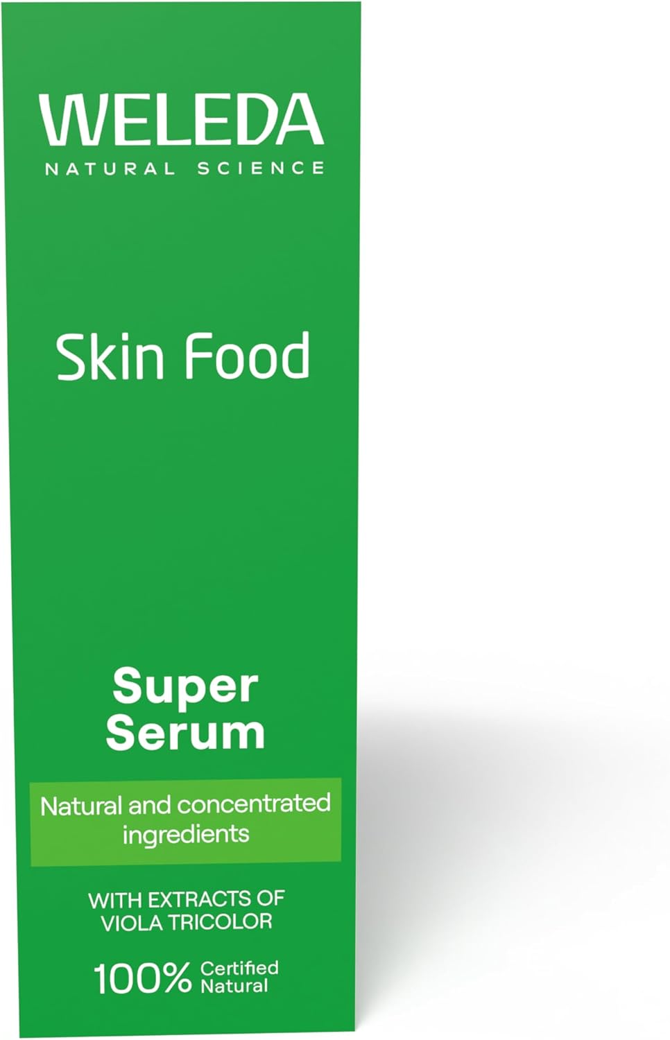 Weleda Skin Food Super Face Serum, Facial Serum with Hyaluronic Acid & Ceramides, Natural Glow Moisturiser, Certified Natural, Vegan, 30ml