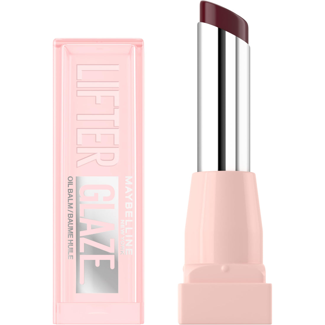 Maybelline New York Lifter Glaze Lip Oil Balm, Up to 24HR Hydration, Plumping for Fuller Lips, Hyaluronic Acid & Acerola Cherry Extract for Ultra-Comfortable Shine, Shade: Pink Drip