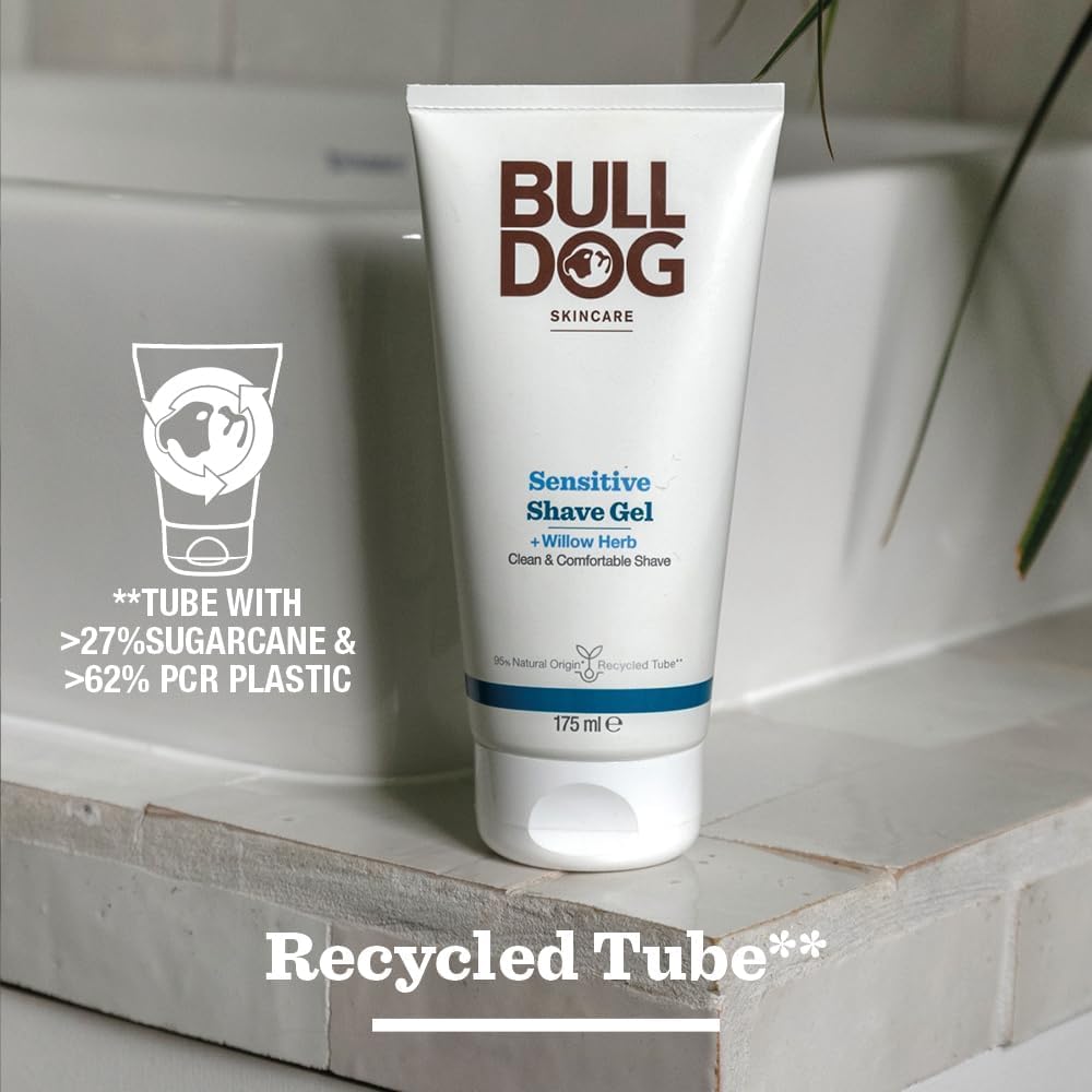 Bulldog Sensitive Shave Gel, 175ml, 1 pack