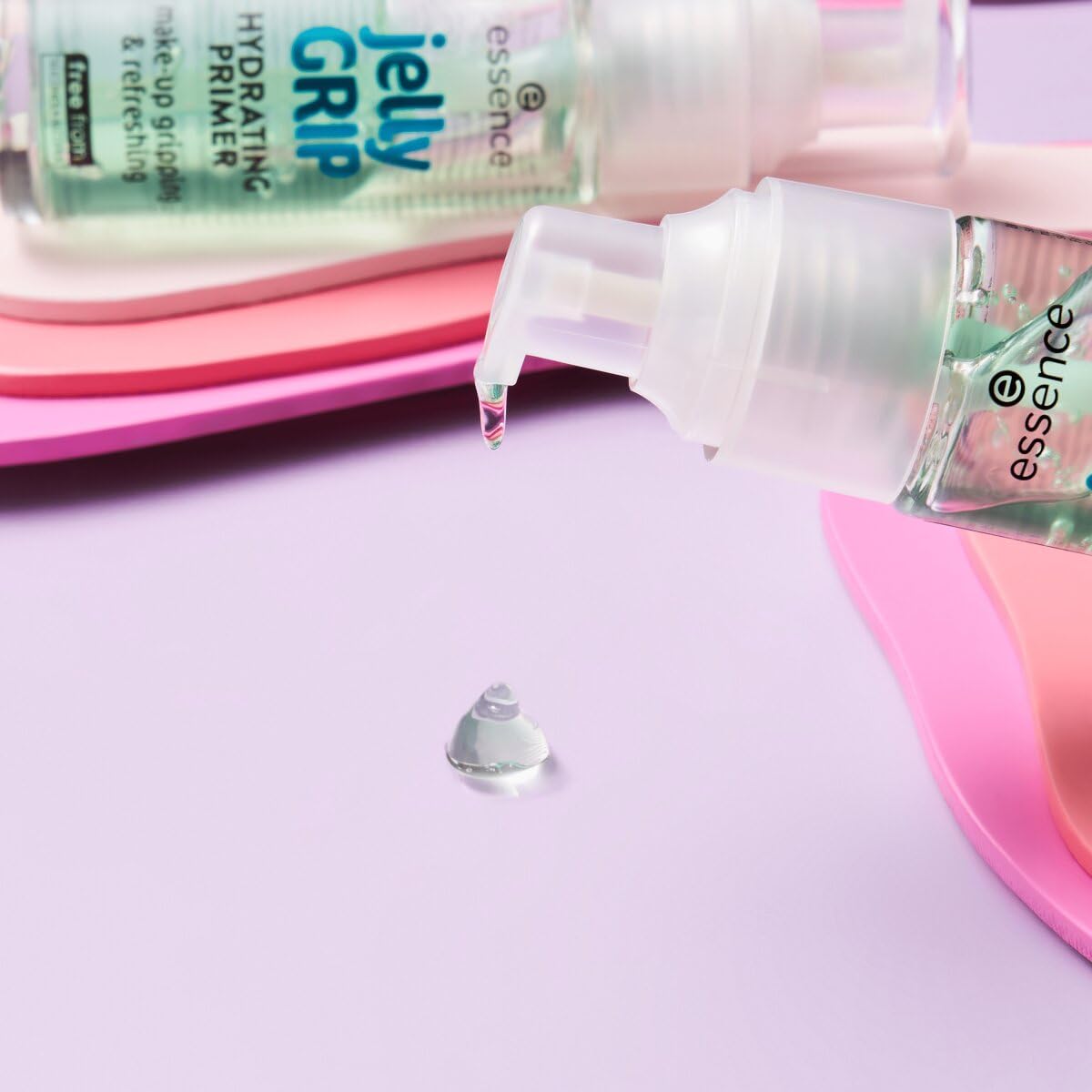 essence jelly GRIP HYDRATING PRIMER, moisturizing/hydrating, smoothing, priming, natural, translucent (29ml) Halalzen
