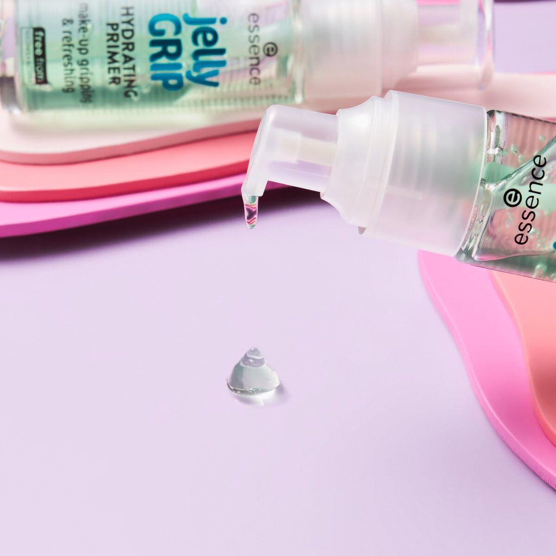 essence jelly GRIP HYDRATING PRIMER, moisturizing/hydrating, smoothing, priming, natural, translucent (29ml) Halalzen