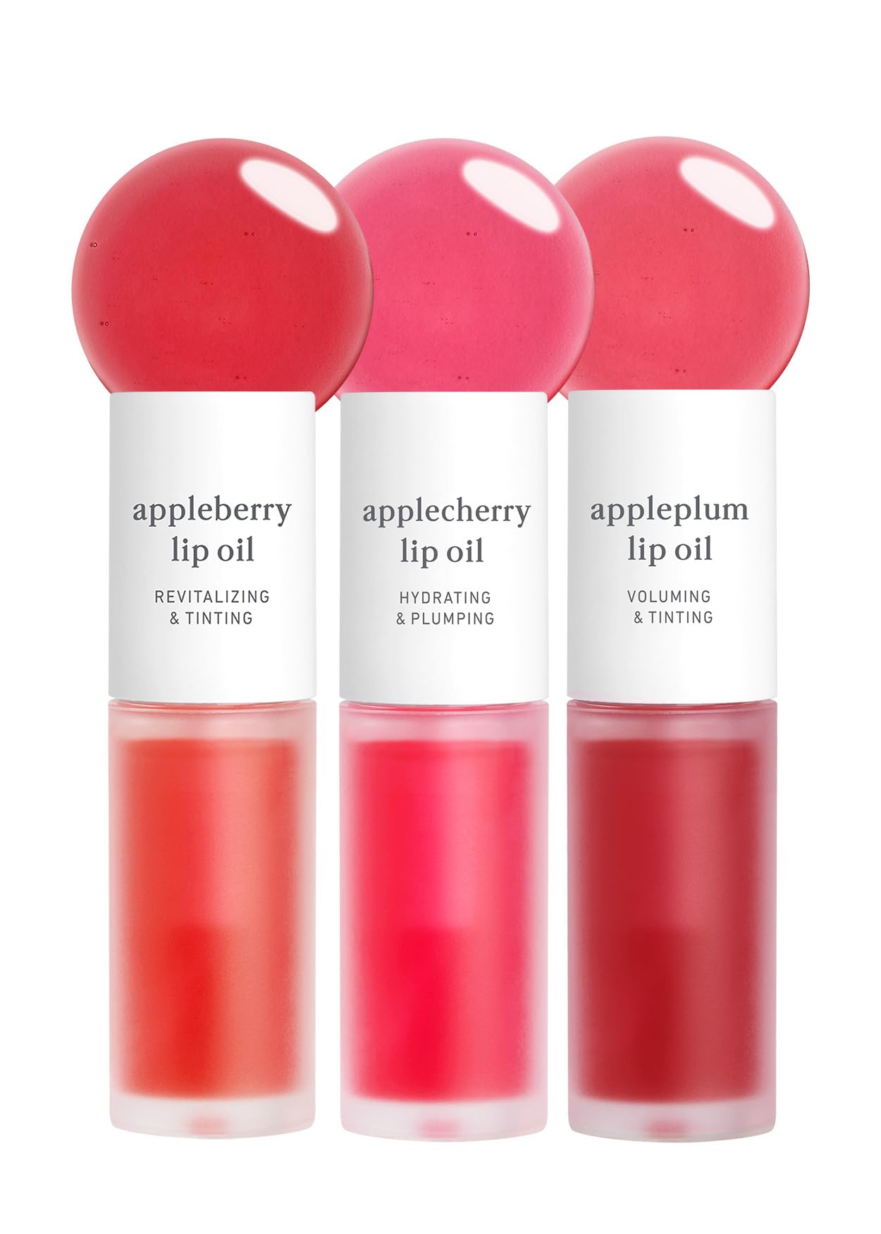 NOONI Korean Lip Oil - Applepeony | Long-Lasting, Moisturizing, Plumping, Revitalizing for Dry Lips, Waterproof, No Peel Off, Hydrating Lip Stain, Stocking Stuffers, Cute Stuff, 0.12 FL Oz Halalzen