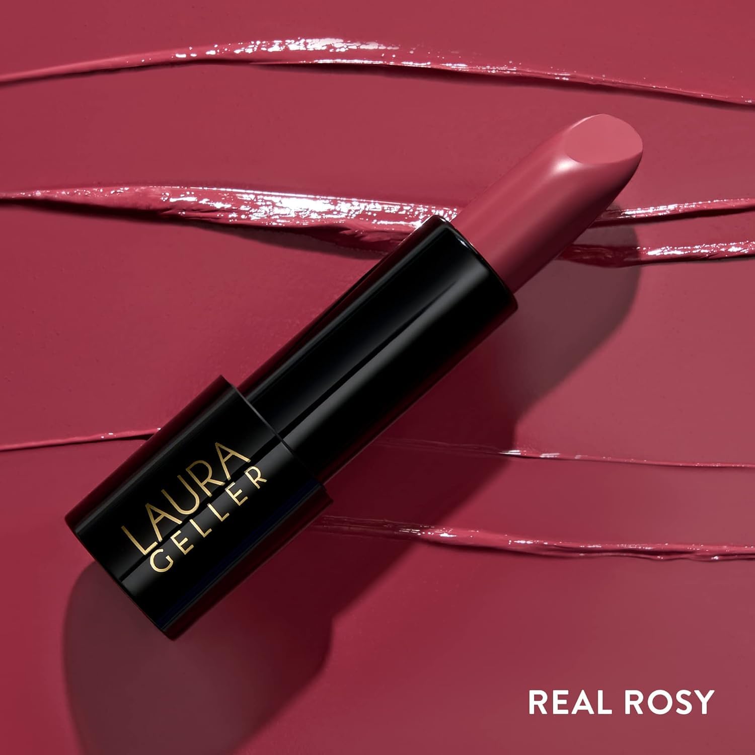 LAURA GELLER NEW YORK Modern Classic Lipstick (Novel Neutral) - Long Lasting Lipstick for Ultra-Rich Colour and a Luxurious, Lightweight Feel - Anti-Feathering Cream Finish Halalzen