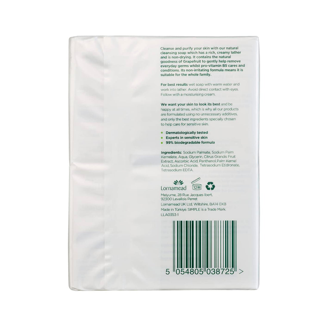 Simple Soap 2 x 100g Halalzen