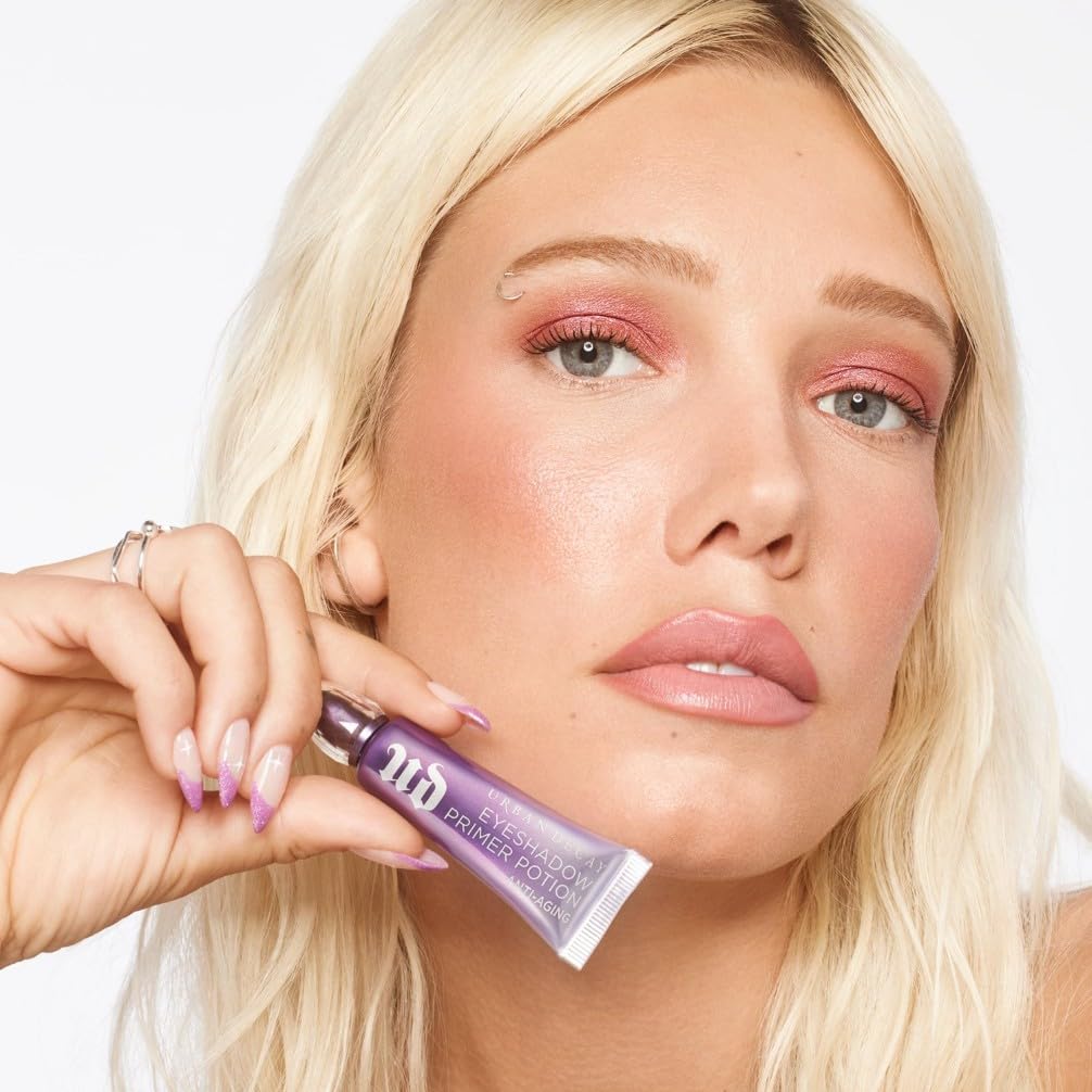Urban Decay Eyeshadow Primer Potion, Long-Lasting Eye Makeup Primer, Creates Smooth Canvas and Vibrant Eyeshadow Colour Halalzen