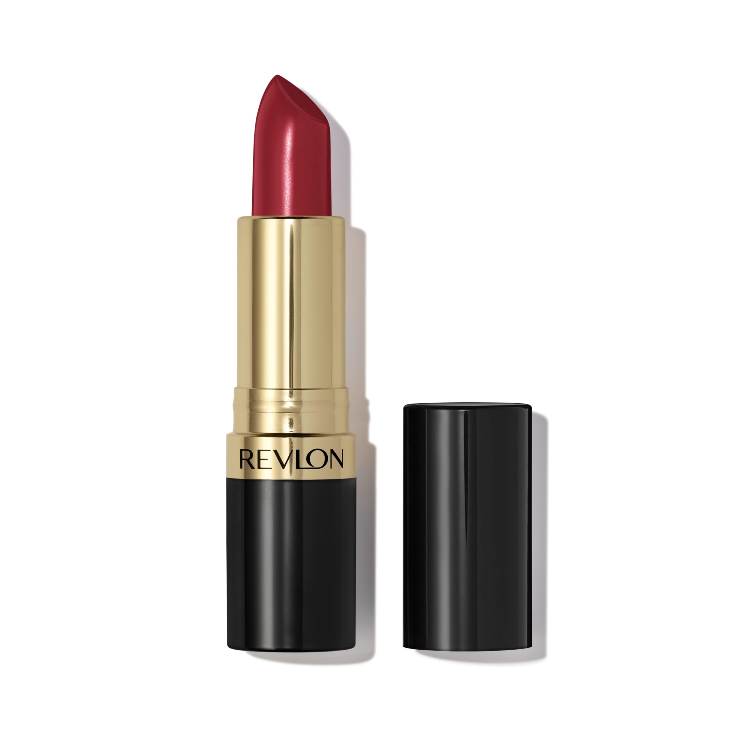 Revlon Super Lustrous Lipstick, Creamy Formula For Soft, Fuller-Looking Lips, Moisturized Feel, 764 On the Mauve, 0.15 oz