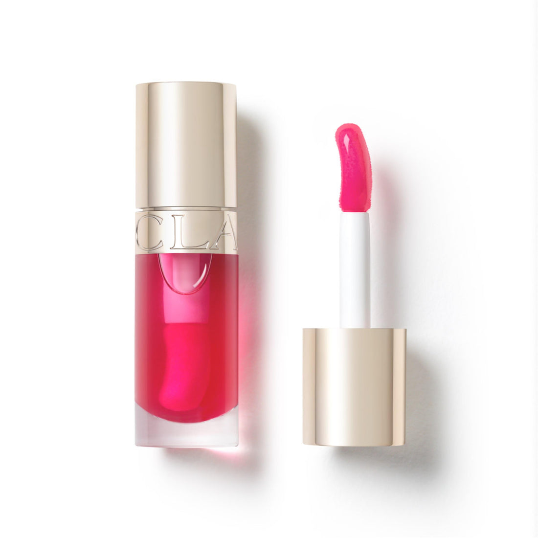 Clarins Lip Comfort Oil 7ml| Hydrating, Nourishing and Moisturising Lip Oil | Sheer, High Shine Finish | Soothes, Comforts and Protects Lips | Visibly Plumps | 93% Natural Ingredients