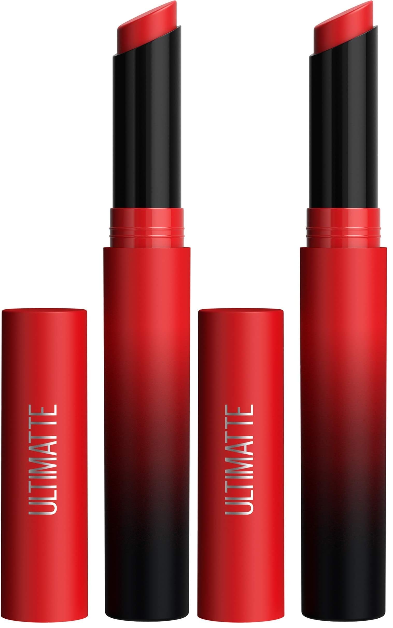 Maybelline Color Sensational Ultimatte Matter Lippenstift, nicht austrocknend, intensive Farbpigmente, More Truffle, Kakaobraun, 1 Stück