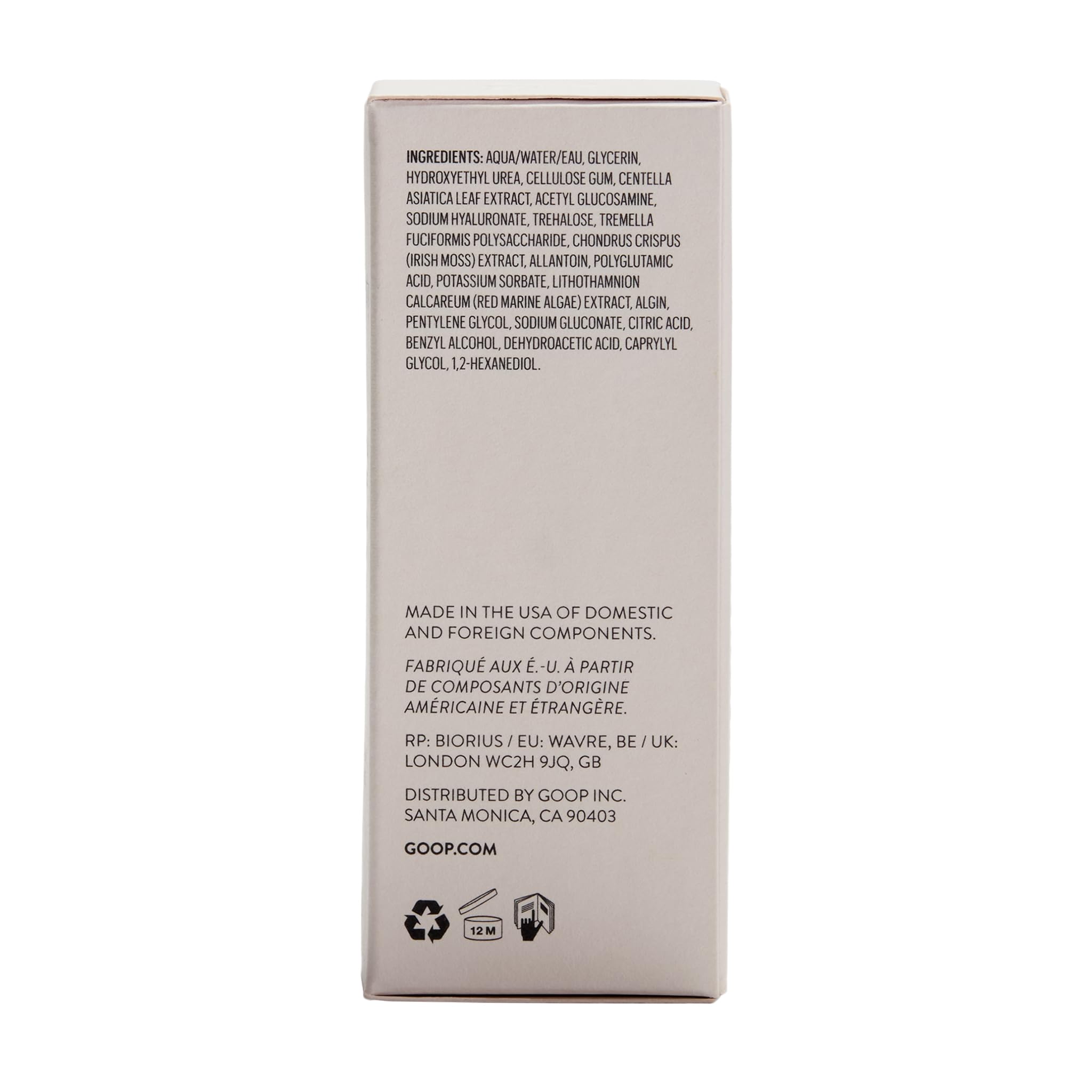 goop Beauty Peptide Serum | Reduces Fine Lines & Wrinkles | Peptides, Ceramides, & Niacinamide | Anti Aging Serum to Improve Firmness & Elasticity | Paraben Free | 1 fl oz Halalzen