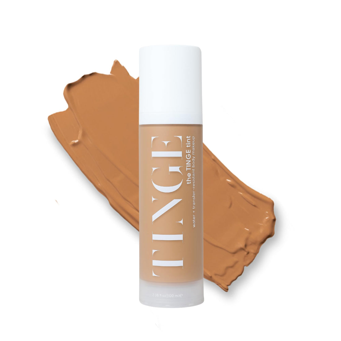 Tinge Body Makeup, wasser- und wischfest, mittlere Deckkraft, hält bis zu 48 Stunden, für alle Hauttypen, parfümfrei, vegan, hergestellt in den USA, 100 ml – Fair Warm