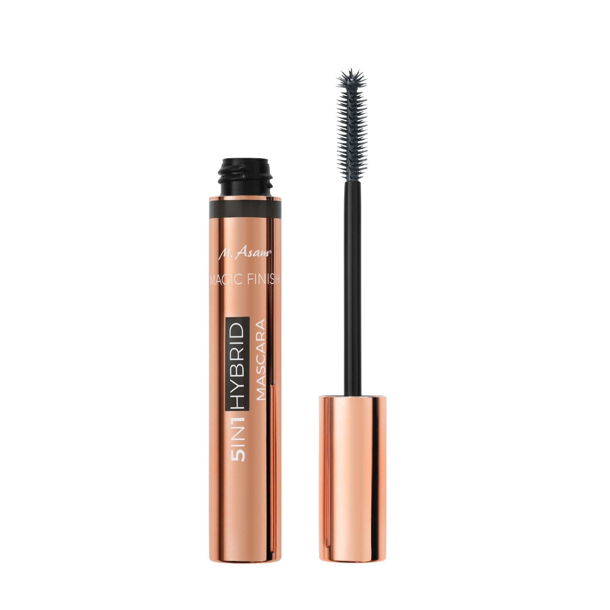 M. Asam MAGIC FINISH Grow & Tint Mascara Deep Black (12ml) – Mascara with Growth Serum & Tint Effect, Lash Care for More Length & Volume, For Defined & Naturally Darker Lashes, Vegan Halalzen