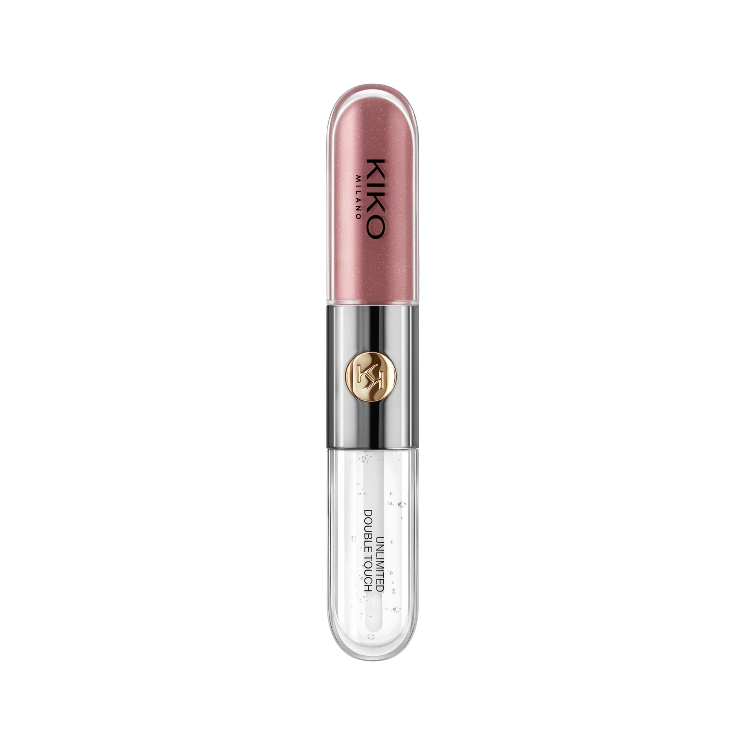 KIKO Milano Unlimited Double Touch 120, Liquid Lipstick With A Bright Finish In A Two-Step Application. Lasts Up To 12 Hours. No-Transfer Base Colour Halalzen