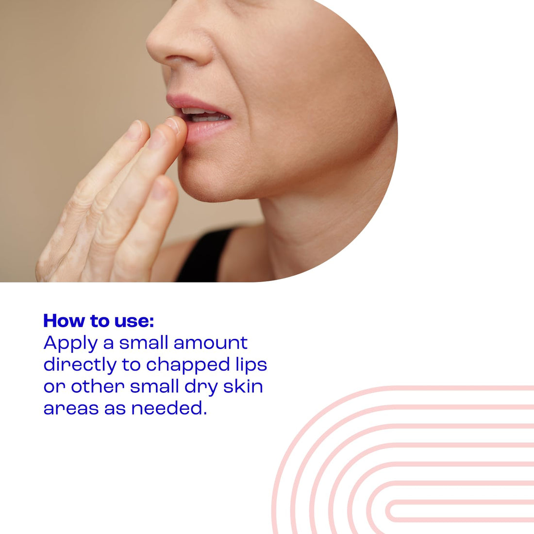 E45 Lips & Dry Skin Lip Balm - Moisturising Natural Lip Balm for Dry & Cracked Lips and Skin - Hydrating and Nourishing Lips Balm with Vitamin E - E45 Cream Lipbalm for Chapped Lips - 30ml