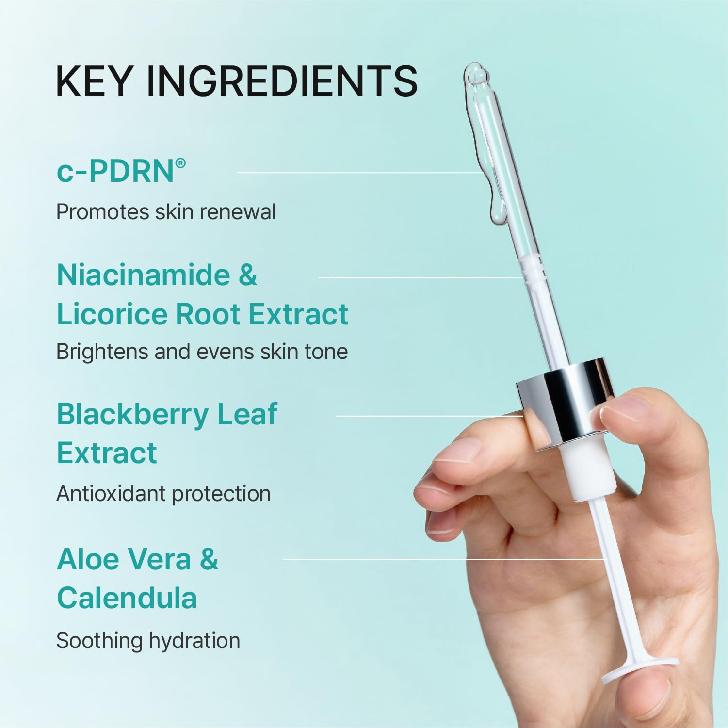 REJURAN® Dual Effect Ampoule, DOT DUAL c-PDRN® - Salmon DNA Face Serum for Deep Rejuvenation, Wrinkle Care, Firming, Skin Elasticity with Visible Anti-Aging Results. Korean Skincare (1.01 fl oz) Halalzen