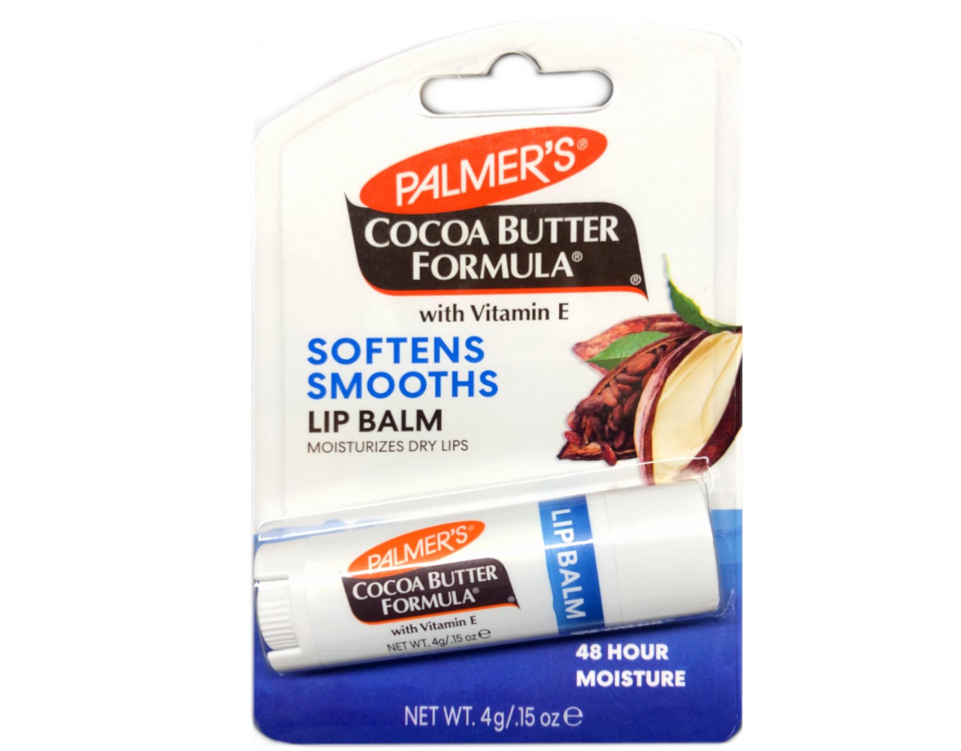 Palmers Cocoa Butter Formula Lip Balm Spf15, 4G (Pack Of 2) Halalzen