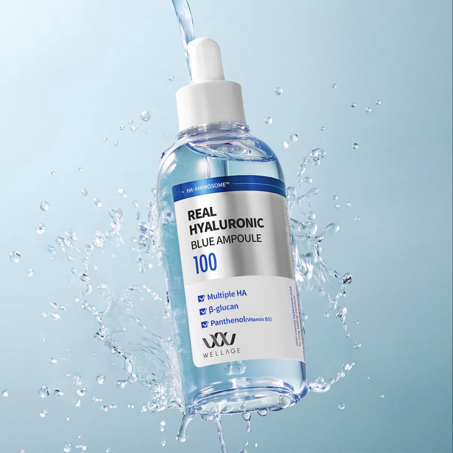 Wellage Real Hyaluronic Blue Ampoule 100ml