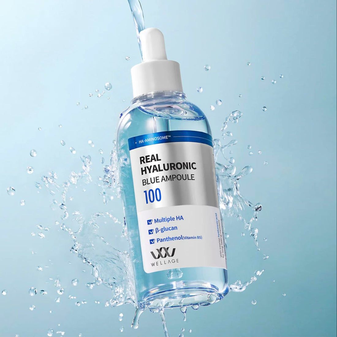 Wellage Real Hyaluronic Blue Ampoule 100ml