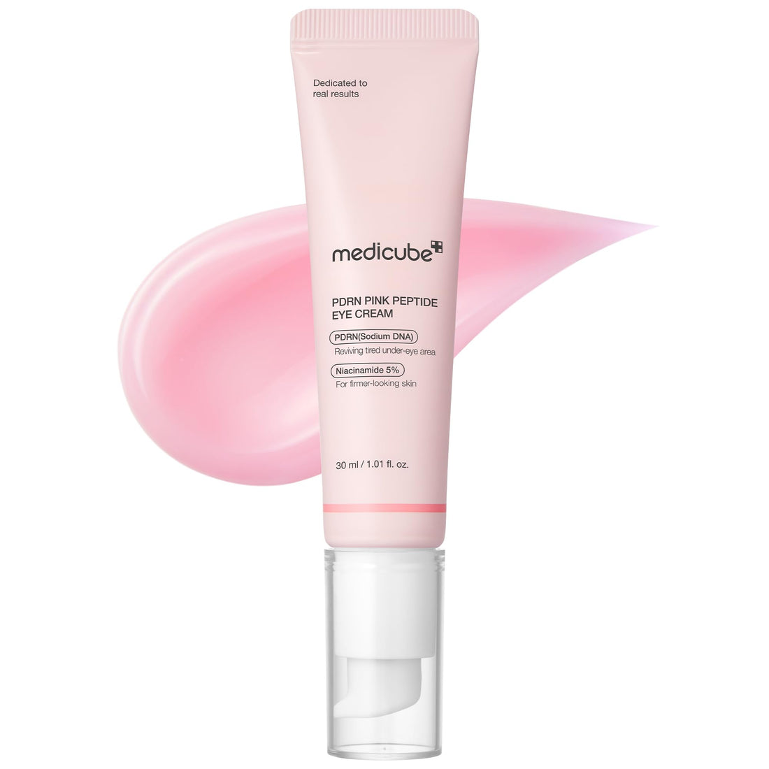 medicube Eye Serum with Salmon DNA PDRN & Pink Peptides | 99% Purity Retinol for Fine Lines | PDRN & Niacinamide for Uneven Skin Tone | Korean Skincare, 1.01 fl.oz Halalzen