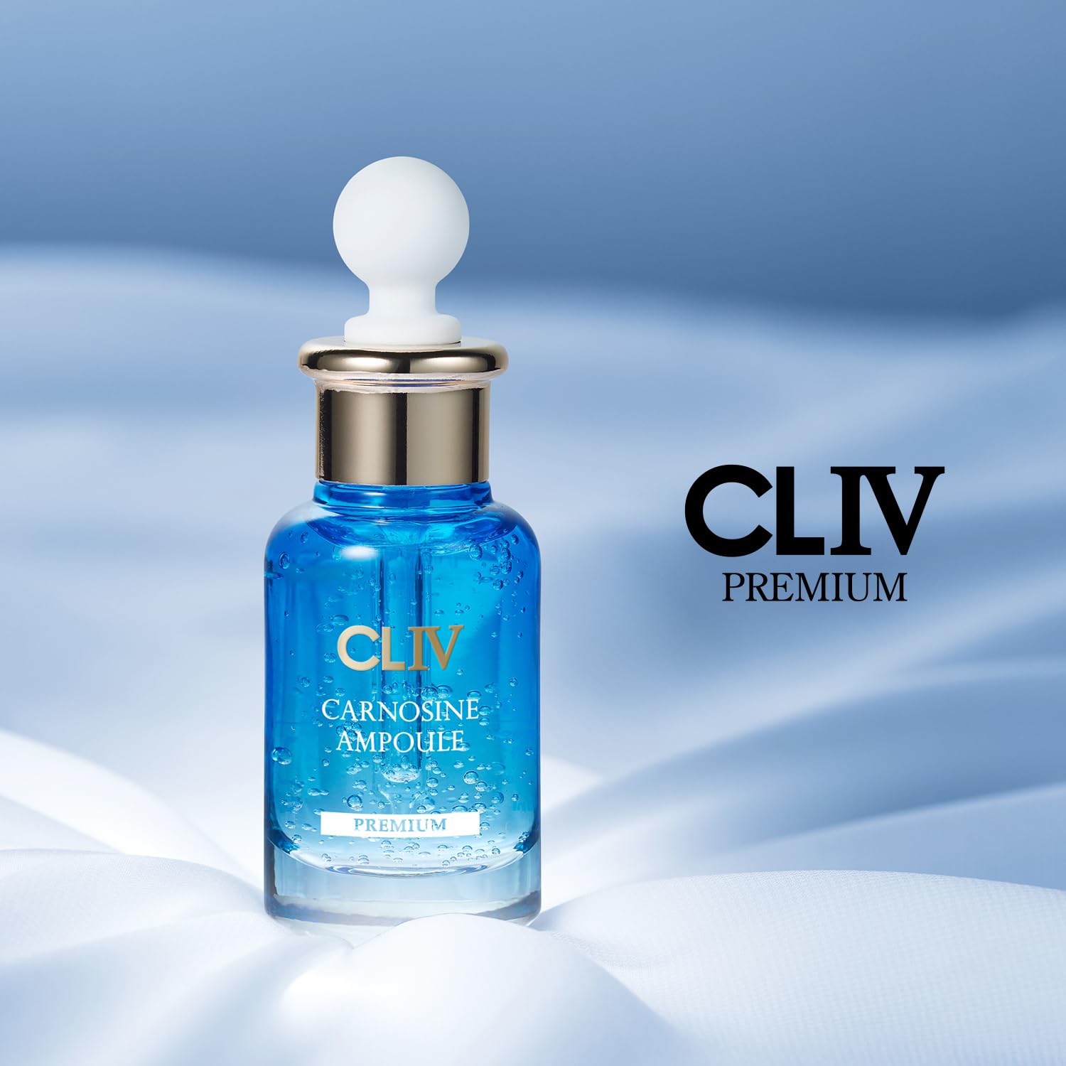 CLIV Multi Hyaluronic Hydrating Ampoule | 85% Hyaluronic Acid, 8-Layer Hydration, Ceramides & Panthenol for Deep Moisture Care | Korean Skincare Nourishing Serum | 1.01 Fl Oz (Pack of 1) Halalzen