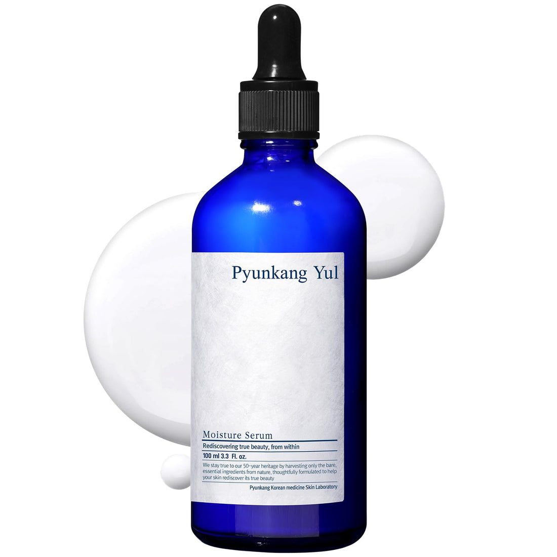 Pyunkang Yul PKY Moisture Ampoule - Hydrates & Soothes Oily, Sensitive Skin, 90% Barberry Root Extract, 6 Essential Ingredients, Korean skincare. (3.4 Fl. Oz, 100ml)