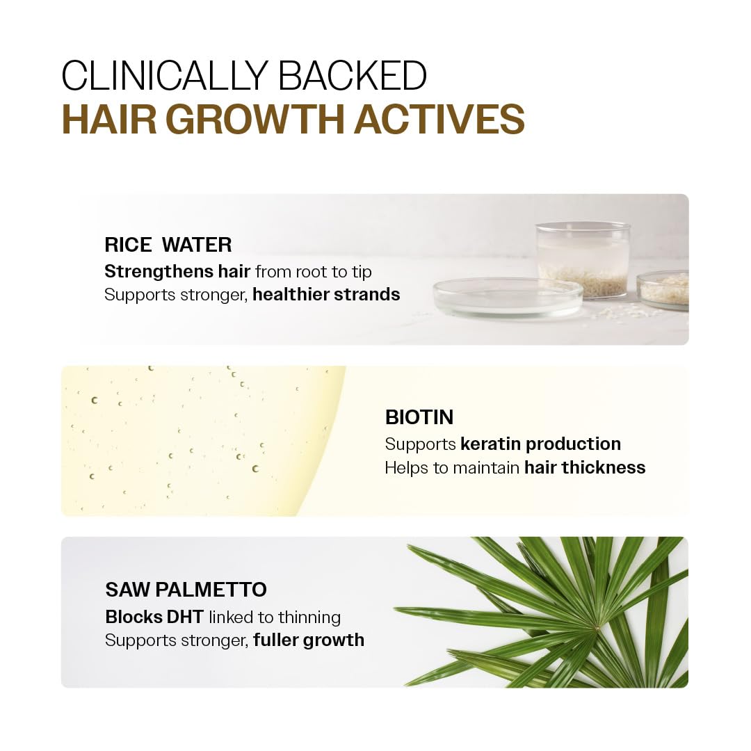 Bare Anatomy Advanced Hair Growth Serum| 3% Redensyl - 2x Better Results than Minoxidil | + 4% Anagain + 3% Baicapil | Rosemary, Biotin | Hair growth & Hair fall control serum for Women & Men | 30mL