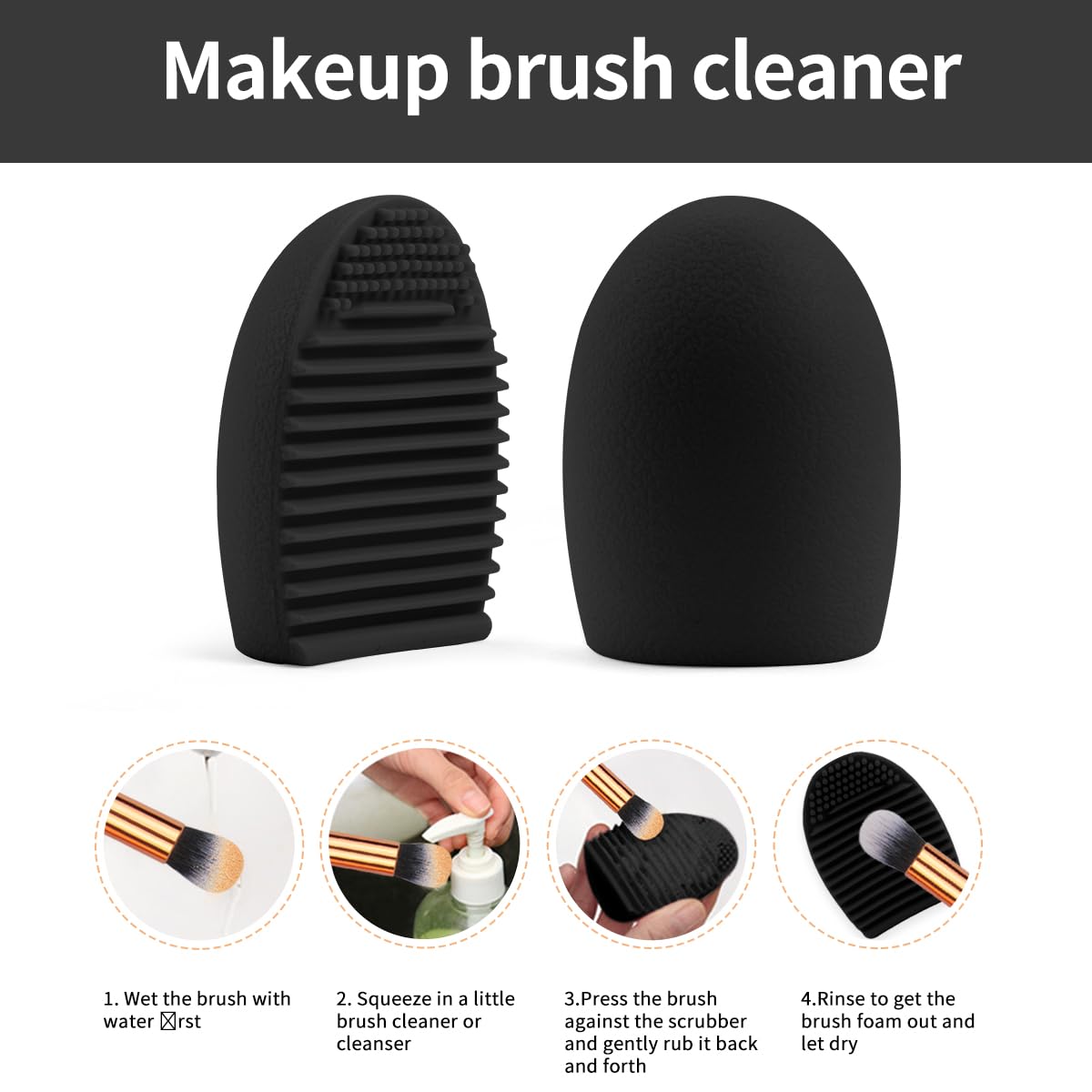 MAANGE Makeup Brushes 54 Pcs Makeup Tool Set, Multi-functional Makeup Kit Premium Synthetic Brush Make up Brushes Set for Women (Black, 54 Pcs) Halalzen
