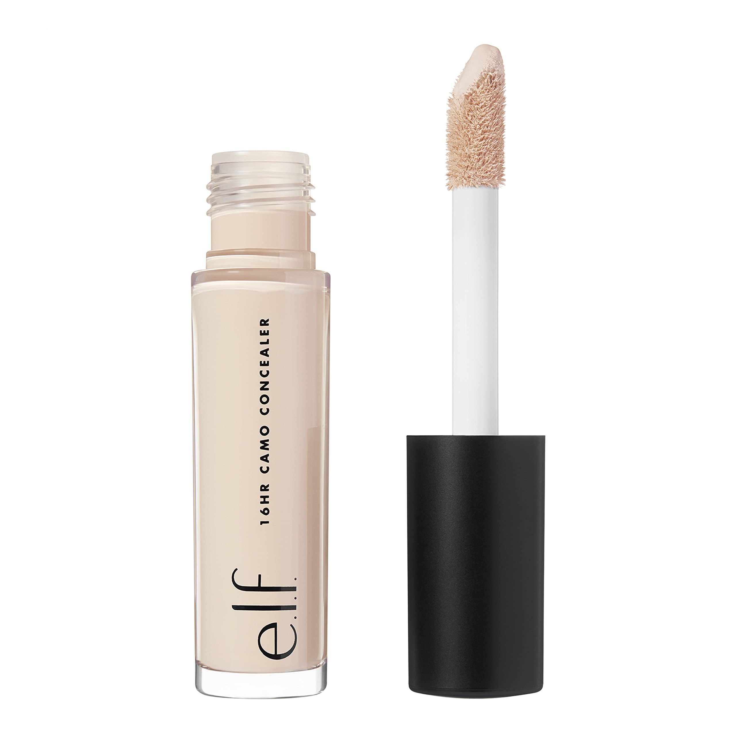 e.l.f. 16HR Camo Concealer, Full Coverage & Highly Pigmented, Matte Finish, Light Ivory, 0.203 Fl Oz (6mL) Halalzen