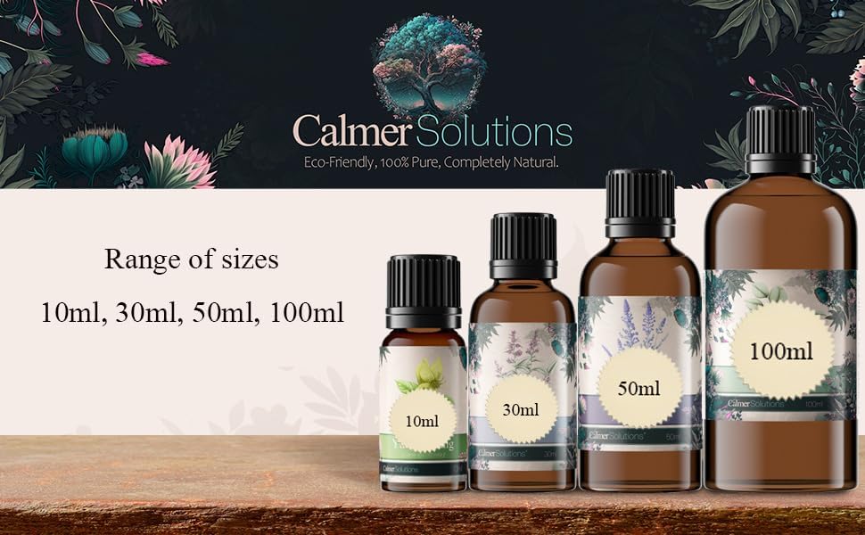 Calming Essential Oil Blend 50ml – Lavender & Chamomile Aromatherapy Oil for Diffusers | Calmer Solutions Brexit Survival Blend