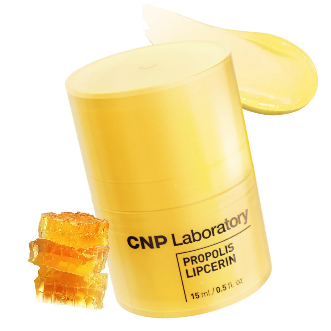 CNP Honey Lip Butter - Propolis Lipcerin™ 01 Original, Hydrating Overnight Manuka Lip Balm & Mask, 12hr Long-Lasting Moisture, Stocking Stuffers, Gifts for Women, 0.5 fl.oz. Halalzen