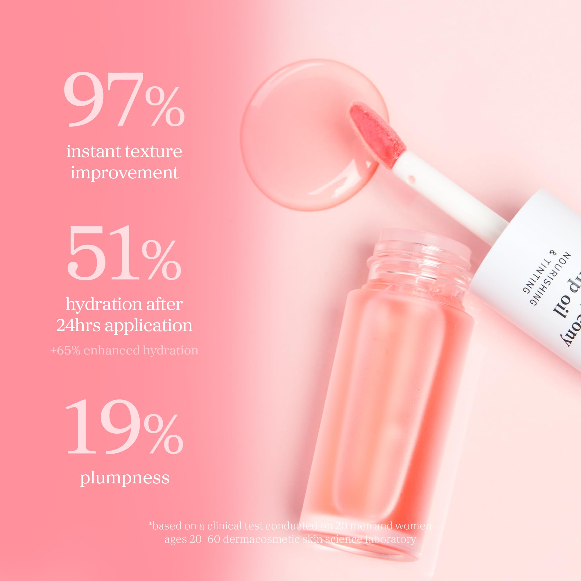 NOONI Korean Lip Oil - Applepeony | Long-Lasting, Moisturizing, Plumping, Revitalizing for Dry Lips, Waterproof, No Peel Off, Hydrating Lip Stain, Stocking Stuffers, Cute Stuff, 0.12 FL Oz Halalzen