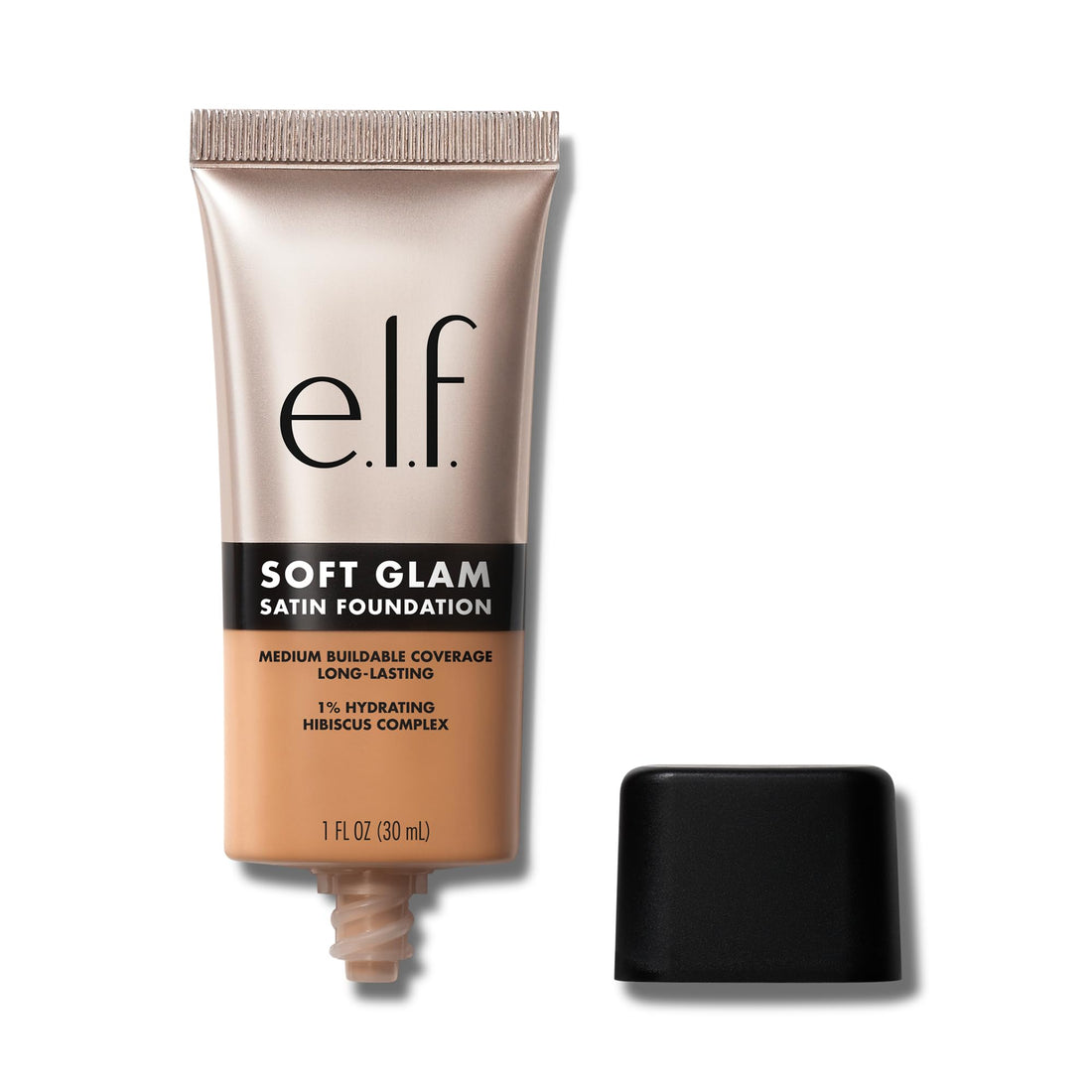 e.l.f. Soft Glam Foundation, Medium Coverage, Long-Lasting & Buildable Foundation For A Smooth, Satin Finish, Vegan & Cruelty-Free, 25 Light Neutral Halalzen