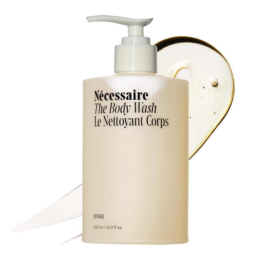 Nécessaire The Body Wash Eucalyptus — Multi-Oil Shower Gel Body Wash for Women + Men. Non-Comedogenic + Hypoallergenic for Sensitive Skin with Niacinamide. 500ml/16.9 fl oz
