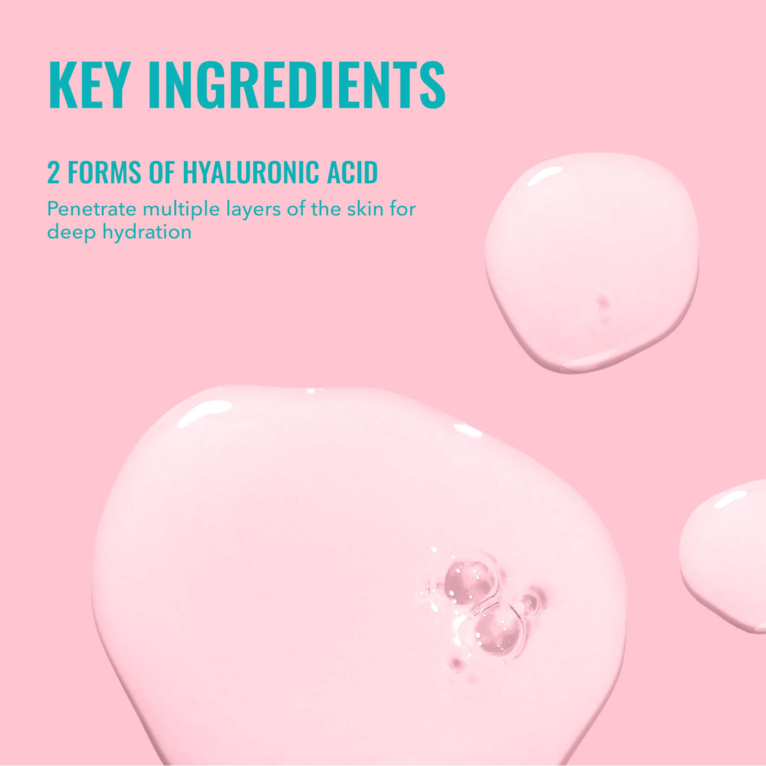 Good Molecules Hyaluronic Acid Serum - 1% Hyaluronic Acid Non-greasy Ultra Hydrating Serum, Facial Moisturizer for Plumper Skin, Skin Care for Face Halalzen
