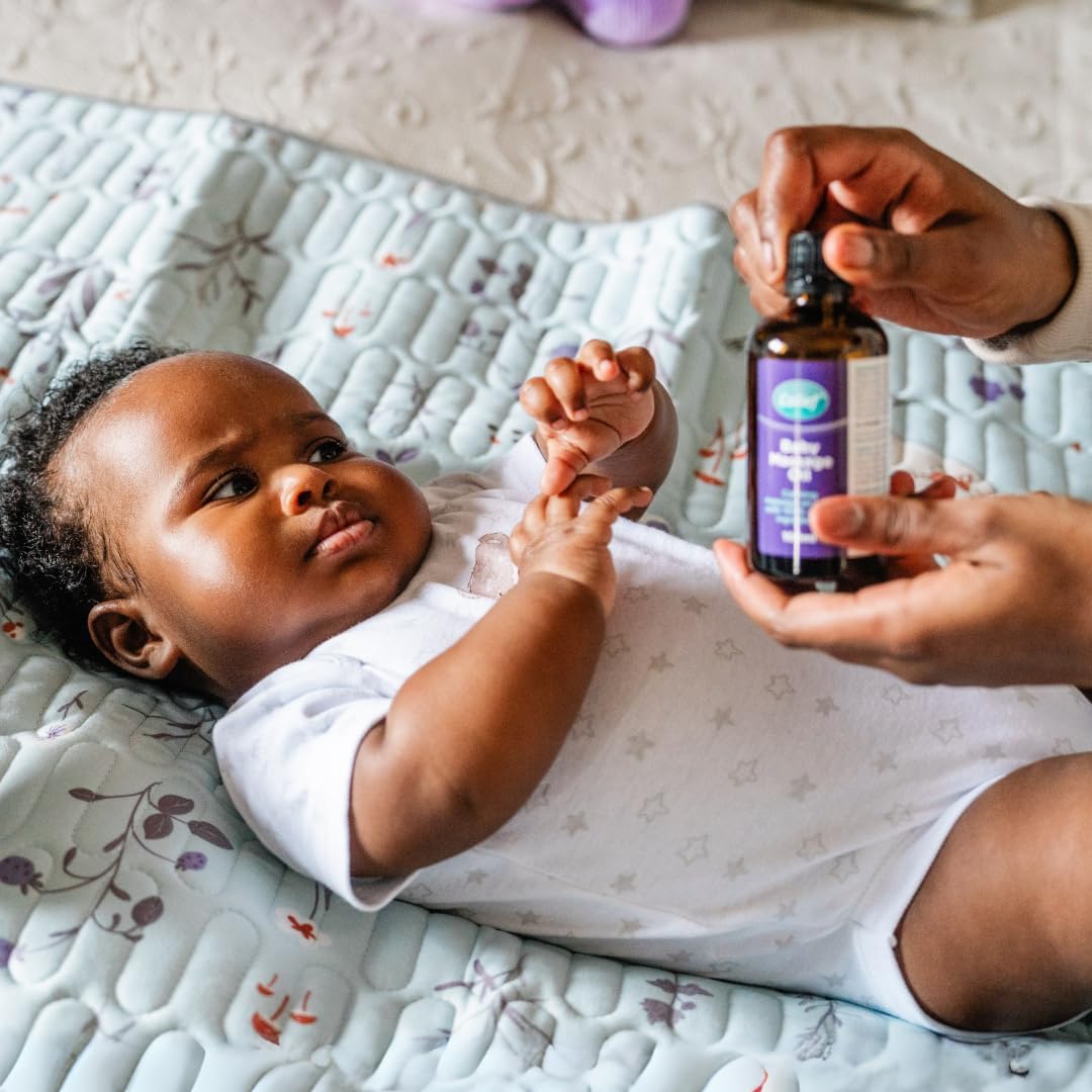 Colief Baby Massage Oil | Soothing Oil For Infants | Made With 100% Natural Ingredients Including Sweet Almond Oil, Lavender Oil, Jojoba & Vitamin E | Suitable From Birth 100ml Halalzen