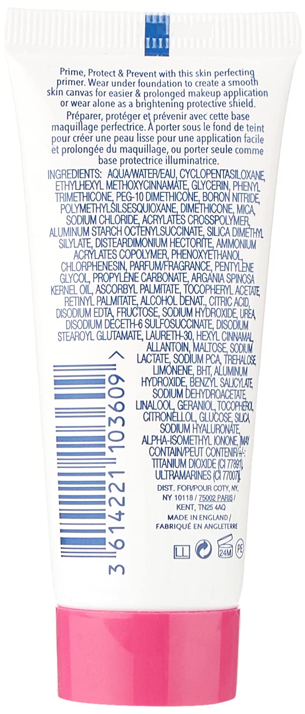 Rimmel Fix & Perfect Makeup Primer, 30ml (Pack of 1) Halalzen