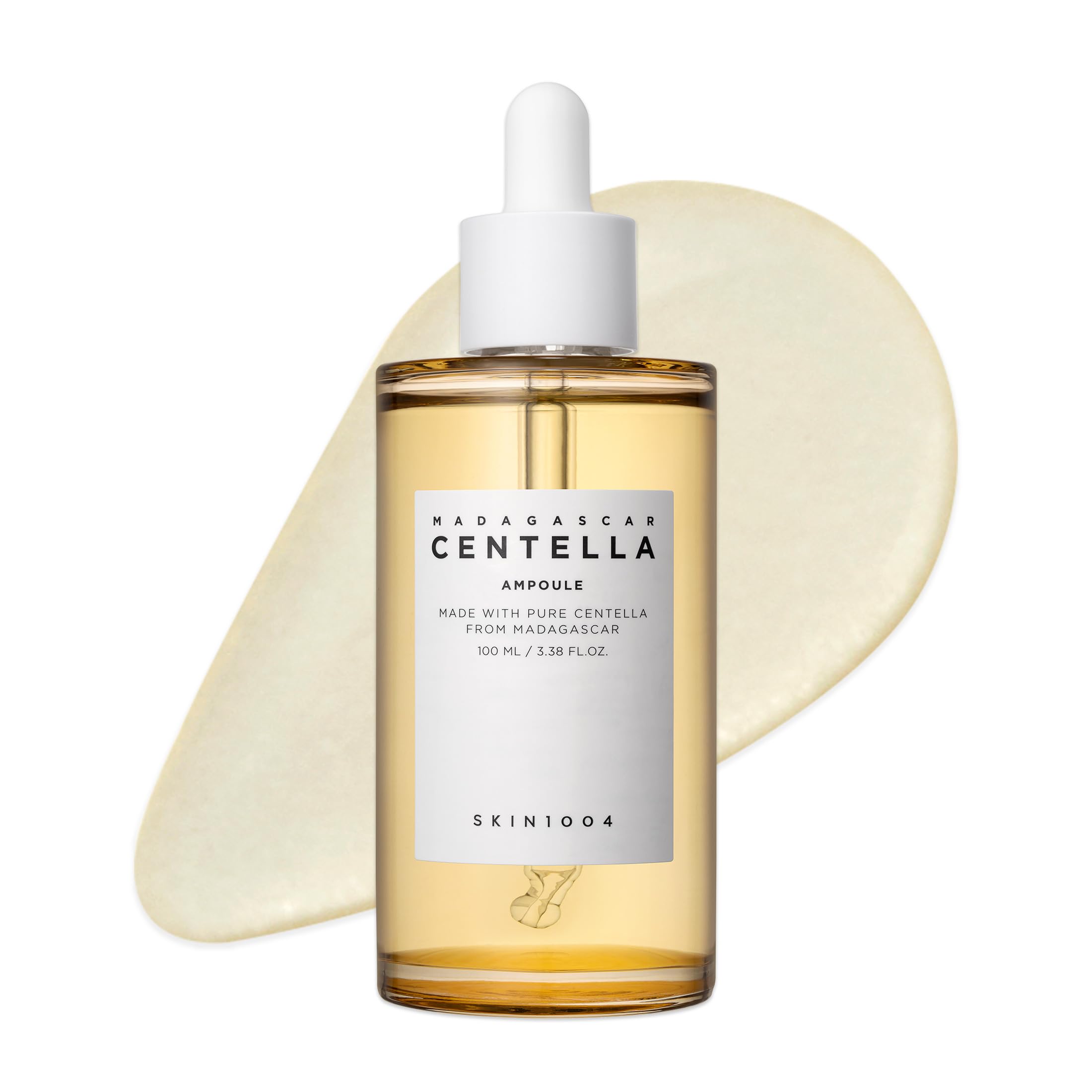 SKIN1004 Madagascar Centella Asiatica Ampoule Facial Serum 1.85 fl.oz, 55ml, Soothes Acne Prone and Sensitive Skin Halalzen