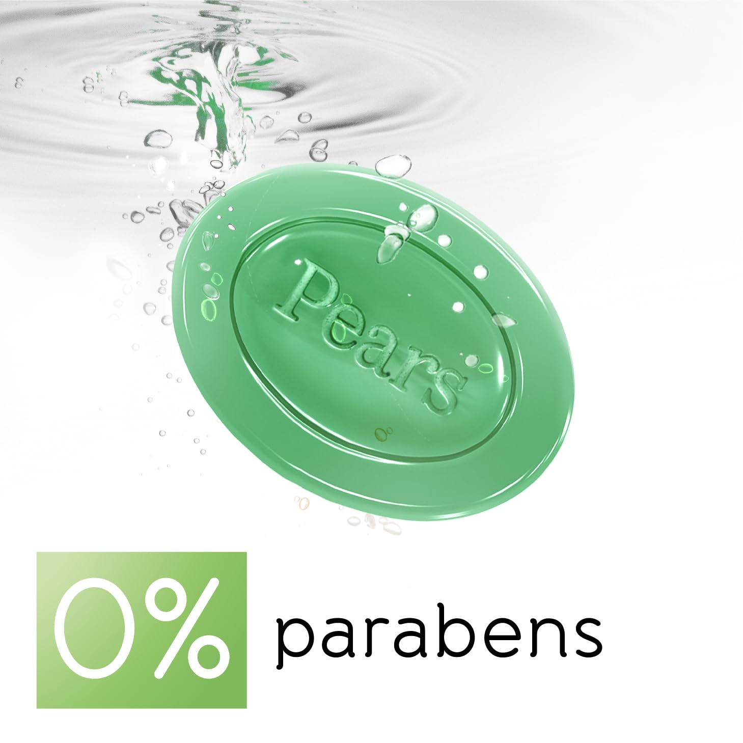 Pears Pure & Gentle Transparent Natural Soap Bar - Made with Mint Extracts, Nourishing and Refreshing Bathing Cleanser, Gentle & Soothing Skin Care, Pure Transparency, Pack of 12 x 125g Halalzen