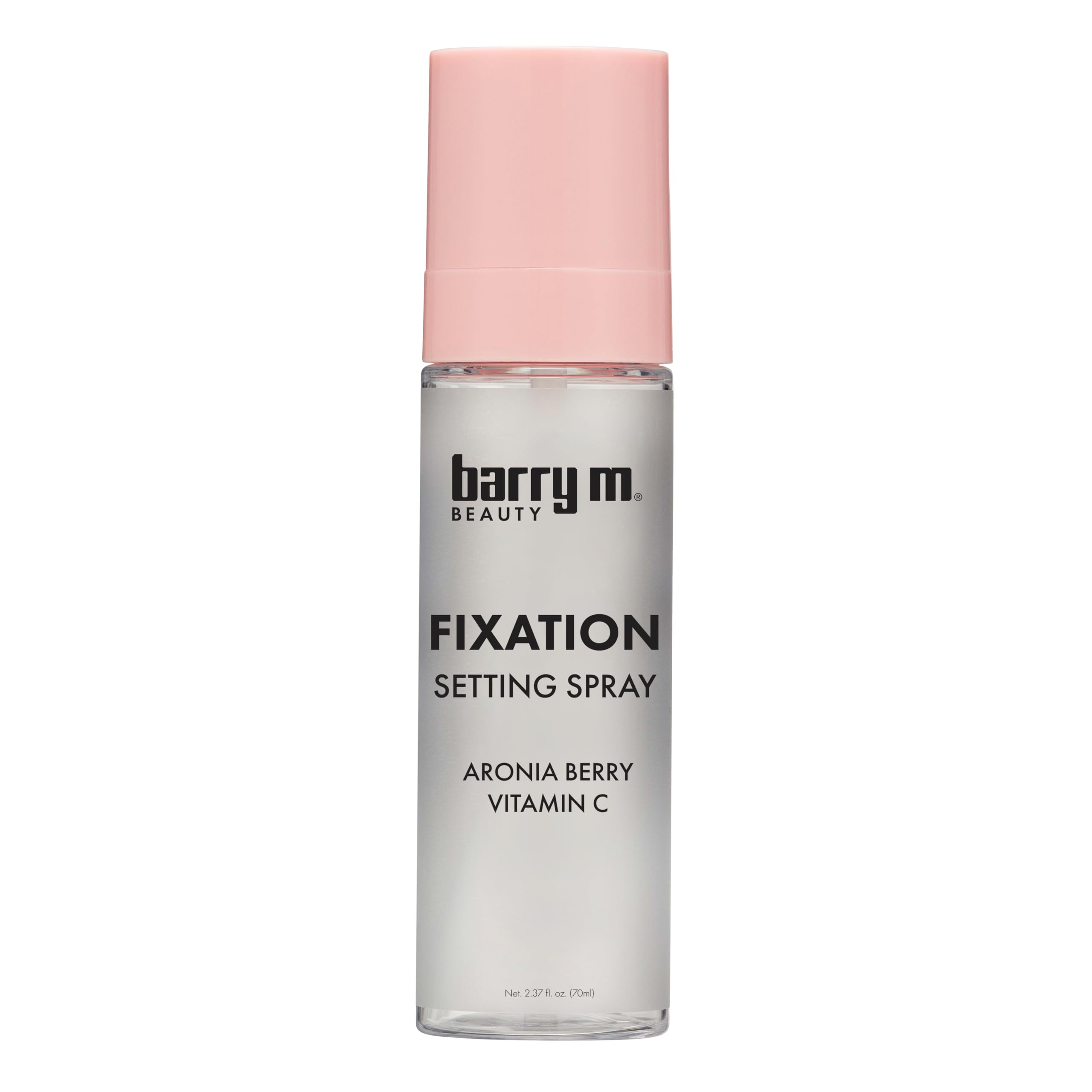 Barry M Fresh Face Fixation Makeup Setting Spray, Long-lasting, Infused With Aronia Berry and Vitamin C Clear Halalzen