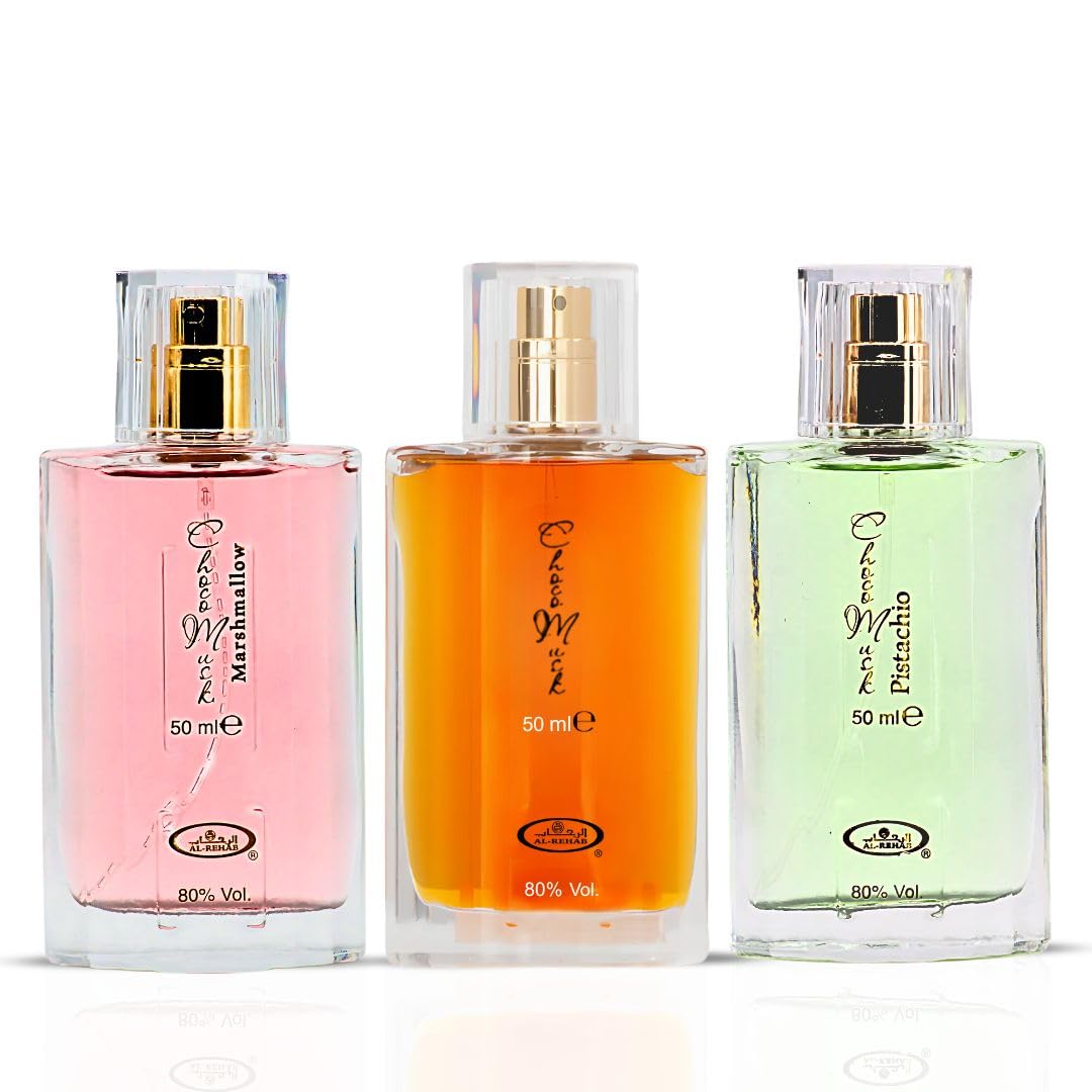 Al-Rehab Choco Musk Eau de Parfum Spray für Damen, 1,65 oz/50 ml