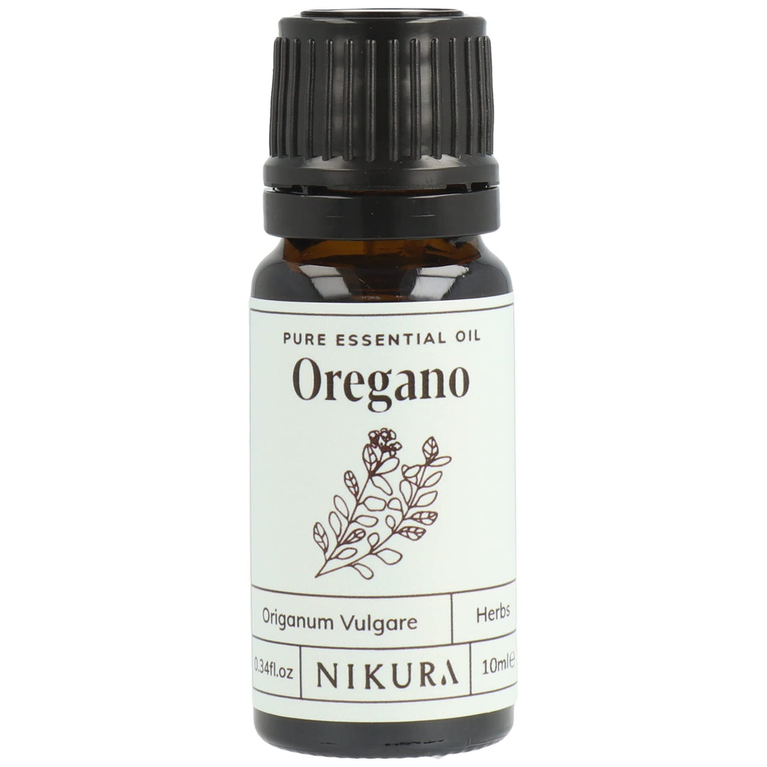 Nikura Peppermint Essential Oil - 10ml | Perfect for Repelling Spiders, Rats, Mice, Bugs, Ants | Great for Hair, Headaches Relief, Energy Boost, Skin, Candle Making | Vegan & UK Made
