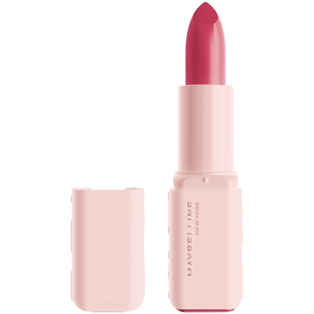 MAYBELLINE Serum-Lippenstift, Feuchtigkeitsspendendes Lippen-Make-up mit 8 Stunden Lippenauffüllender Feuchtigkeit mit Hyaluronsäure + Öl-Mischung, Wild Card (Mitteltoniges Rot Matt)