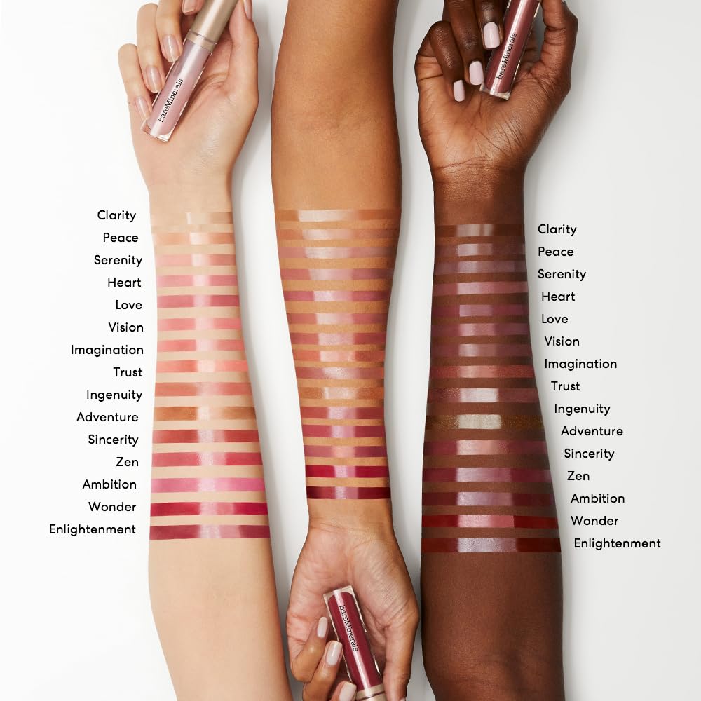 bareMinerals MINERALIST Lip Gloss-Balm - Hydrating Lip Gloss + Balm Hybrid, Sheer Glossy Lip Balm, No Stickiness, Improves Lip Smoothness, Vegan Halalzen