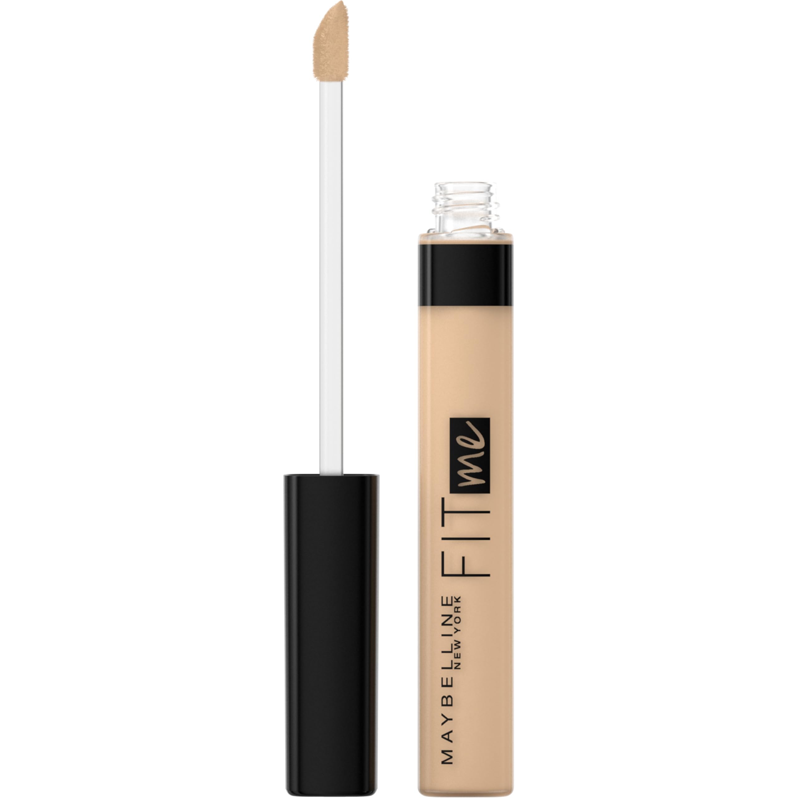 Maybelline Concealer, Fit Me! Full Coverage Concealer for Face, Oil Free, Delivers Even Complexion, Non-Comedogenic, Matte & Poreless Ultra Blendable, Shade: 15 Fair Halalzen