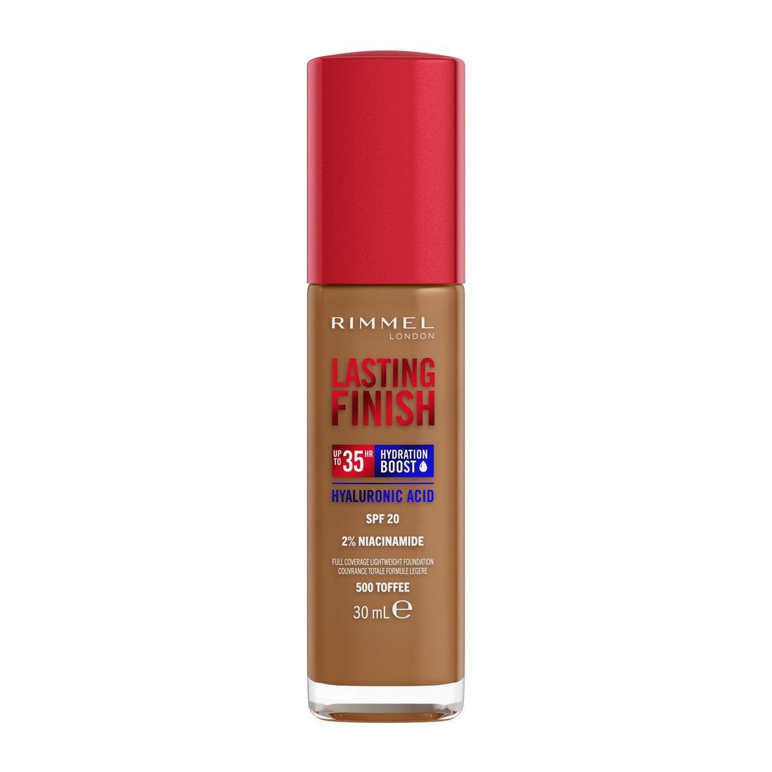 Rimmel Lasting Finish 35Hr Foundation 200 Soft Beige, Full Coverage, Hydrating, SPF20, Hyaluronic Acid, Vitamin E, 2% Niacinamide, All Day Wear, Vegan, Cruelty Free Halalzen